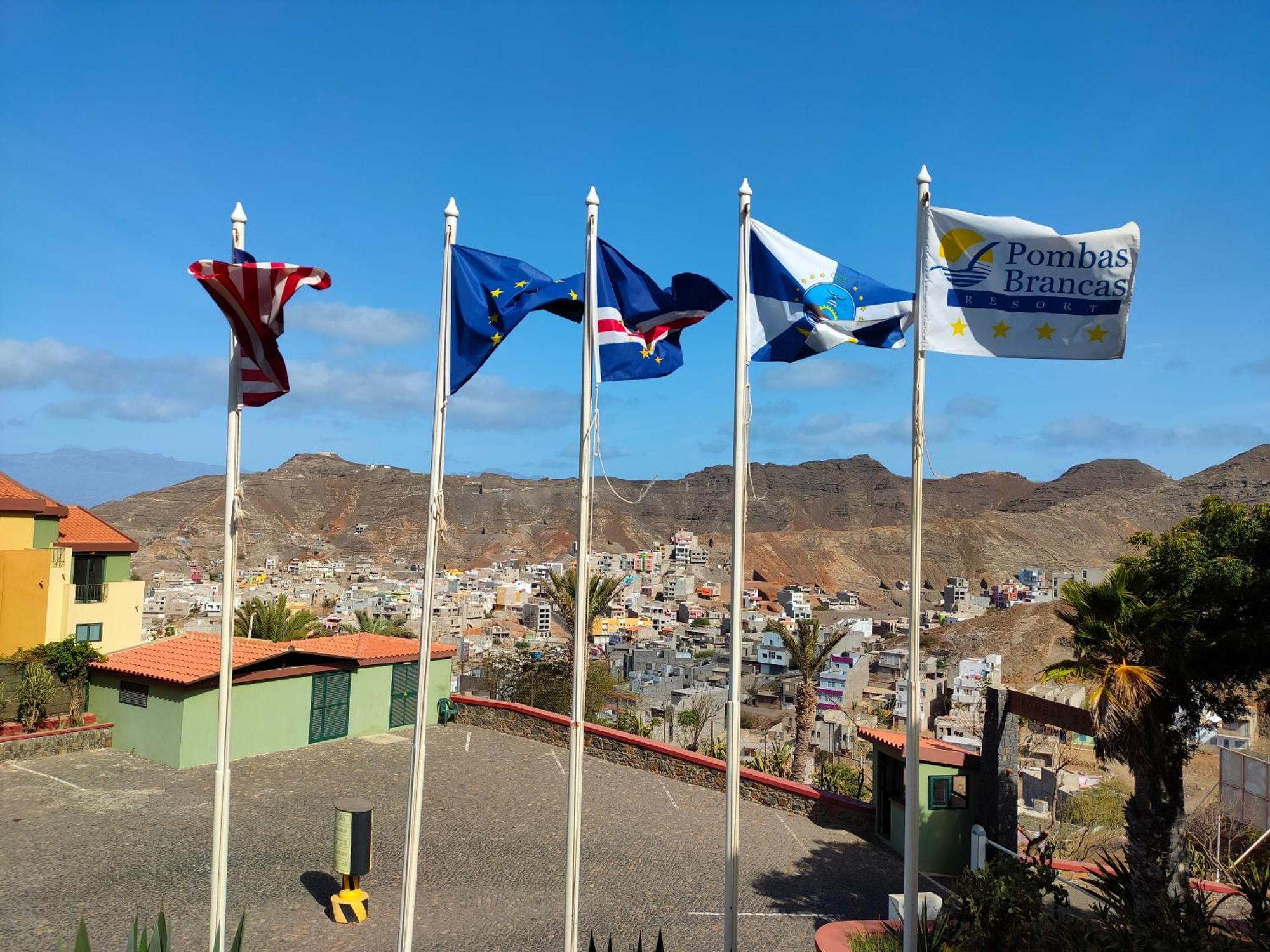 Pombas Brancas Hotel Mindelo Kültér fotó